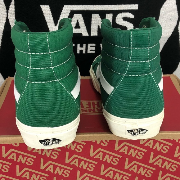 Vans Sk8-Hi Reissue 10 Oz. Canvas Verdant Greens’ - Picture 4 of 6